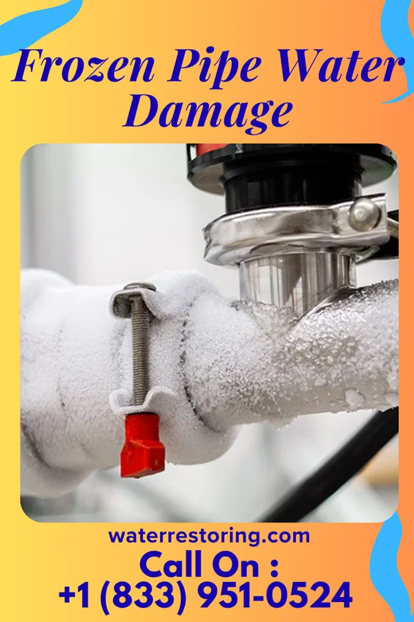 Frozen Pipe Water Damage in Plano, IL